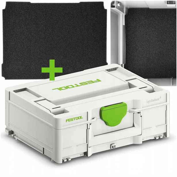 Systainer Festool SYS3 M 137 Organizér T-loc Dárek Pěnová Vložka