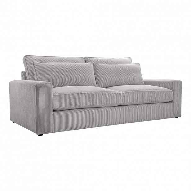 Fedve SOFA MIRELLA Bez funkce spaní, Světle šedá