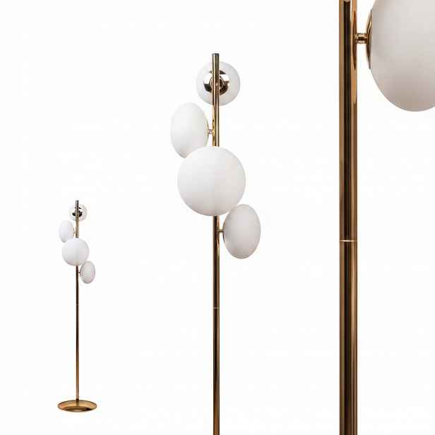 Stojací lampa do kanceláře Moderní 4xG9 Zlatá Elegantní Metal Omi Zuma Line