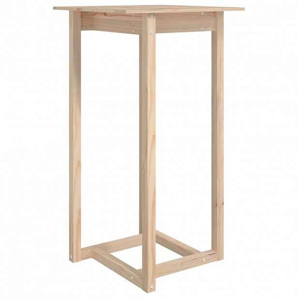 vidaXL Barový stolek 60 x 60 x 110 cm masivní borové dřevo