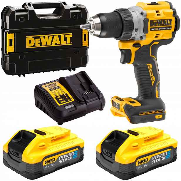 Aku Šroubovák 18V 90Nm Powerstack DeWALT DCD800H2T