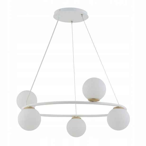 Závěsné svítidlo Lustr Pendel Gama Koło Zlatá 5xG9 12W Sigma Lighting 70cm
