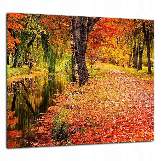 7v1 Skleněná Ochranná Deska Panel Lepidlo 65x60 Krajina