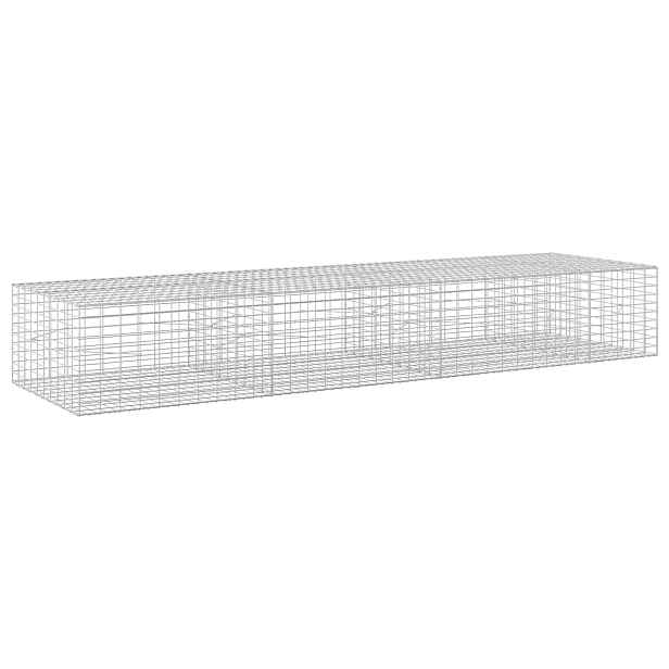 vidaXL Gabion s drátem 3,5 mm a síťkou 5x10 cm 350x100x50 cm