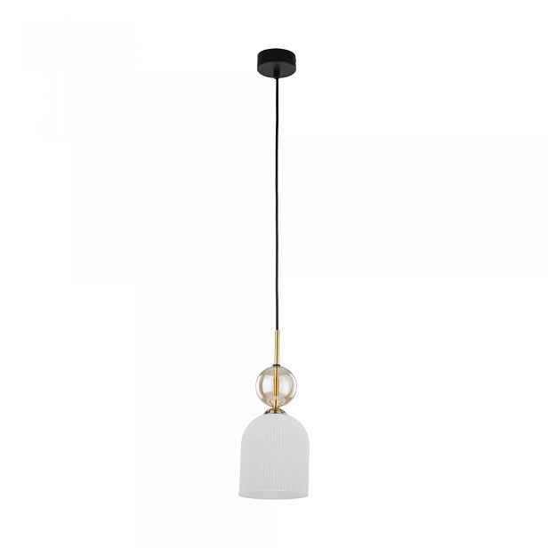 Jediný Skleněný Závěs Nad Stolem, Závit 1 X E14 11020 Tk Lighting