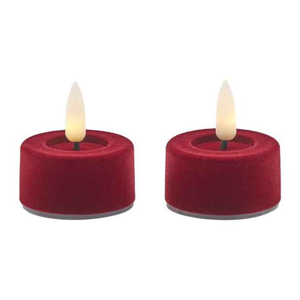LED svíčky v sadě 2 ks na baterky (výška 2,5 cm) Sille – Sirius