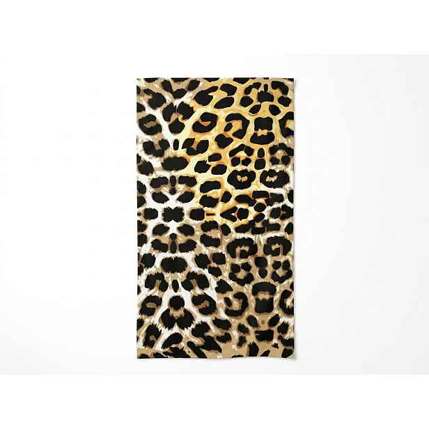 Rychleschnoucí XL plážová osuška SAVANNA barevná 100 x 180 cm, 100% mikrovlákno