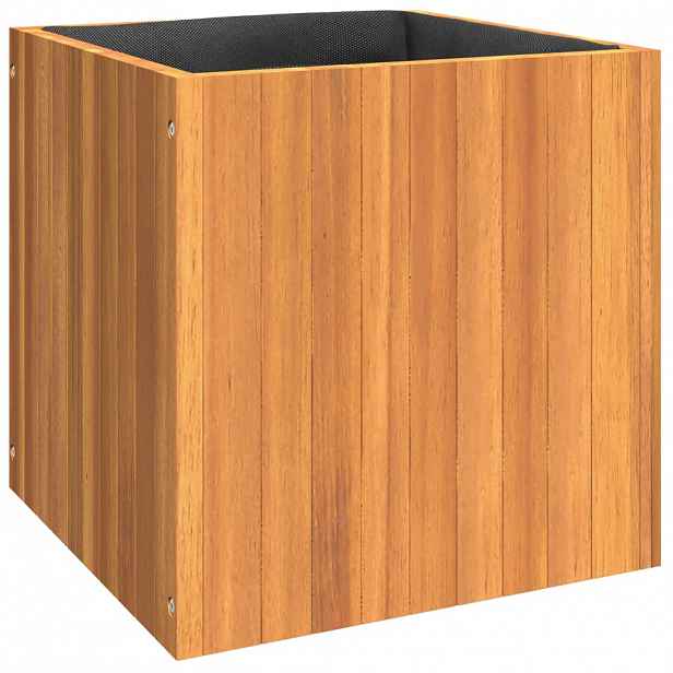 vidaXL Zahradní truhlík 45 x 45 x 45 cm masivní akáciové dřevo