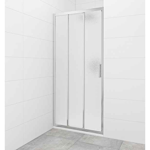 Sprchové dveře 80x195 cm Siko TEX chrom lesklý SIKOTEXE80CRG