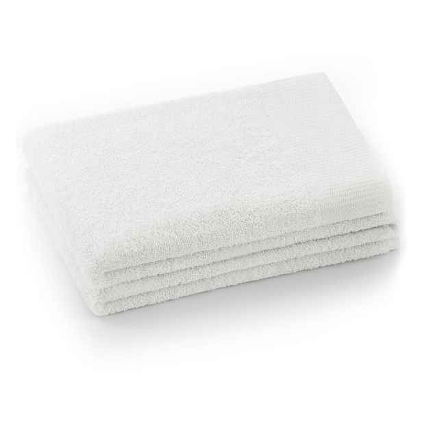 Bílý froté bavlněný ručník 30x50 cm Amari – Restilo