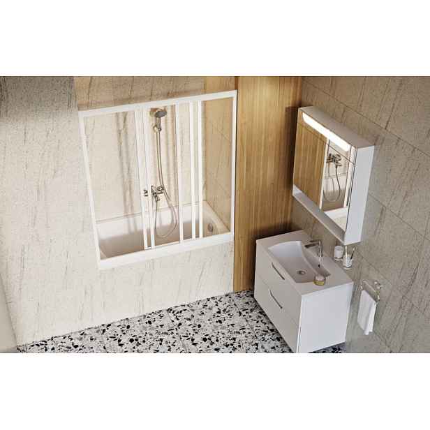 Obdélníková vana Ravak Classic II 70x120 cm akrylát levá i pravá CC11000000