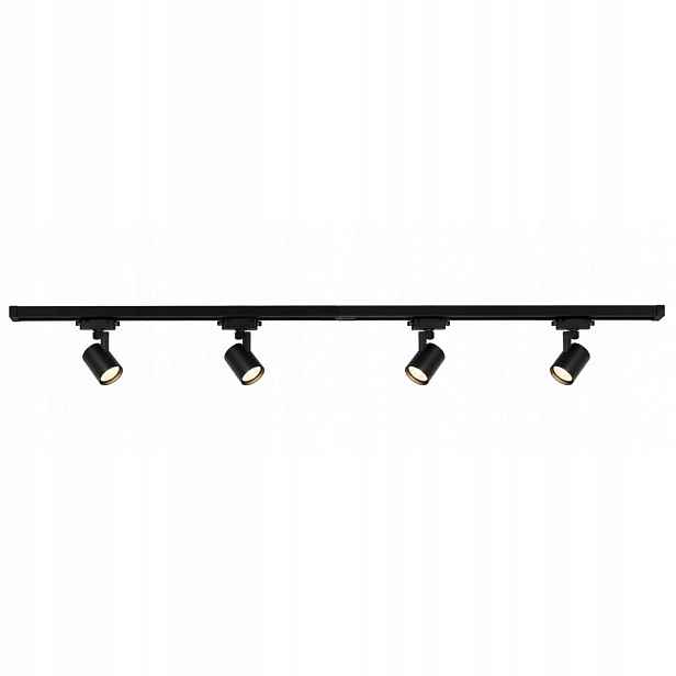 Osvětlovací Sada 4X Reflektor GU10 Černý Mat 35W IP20