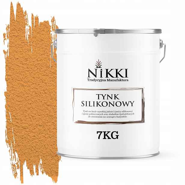 Silikonová Fasádní Omítka Oranžová F766 7KG Beránek Granulace 1.5mm