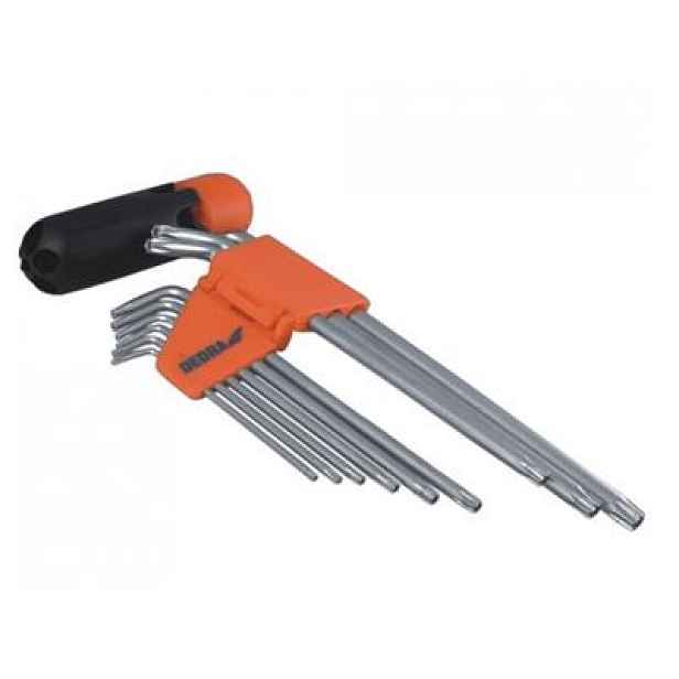 Sada klíčů TORX T10-T50 9ks