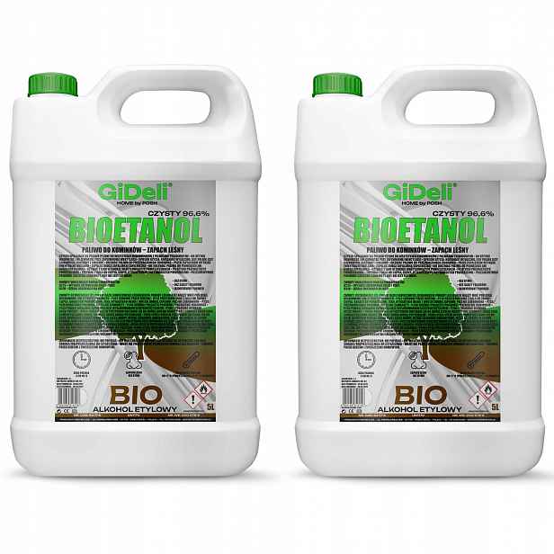 Bioetanol do krbu 2x 5L lesní vůně biopalivo