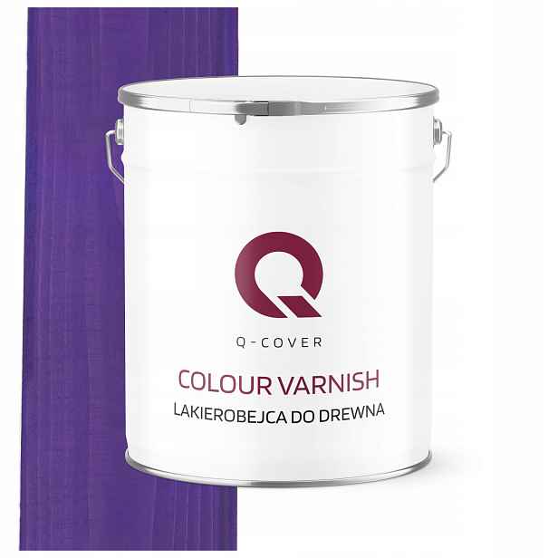 Dekorativní Pryskyřičná Vnější Vrstva, Fialová, Polomatná, 5 L