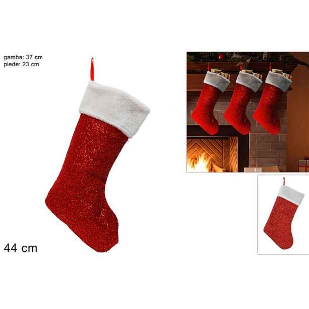 PROHOME - Ponožka vánoční 44cm