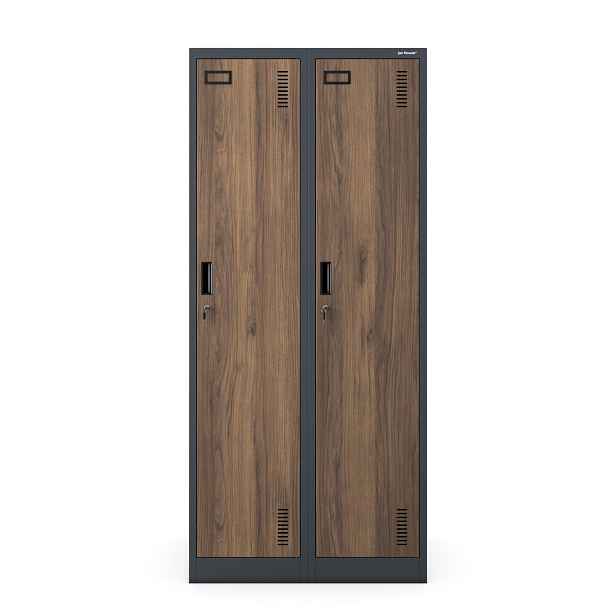 Šatní skříň Kacper Eco Design 80x180: antracit/ořech