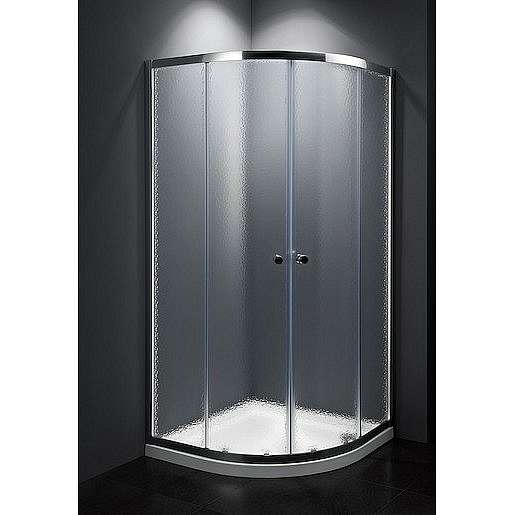Sprchový kout čtvrtkruh 80x80x185 cm Multi Basic chrom lesklý SIKOMUS80CRCH