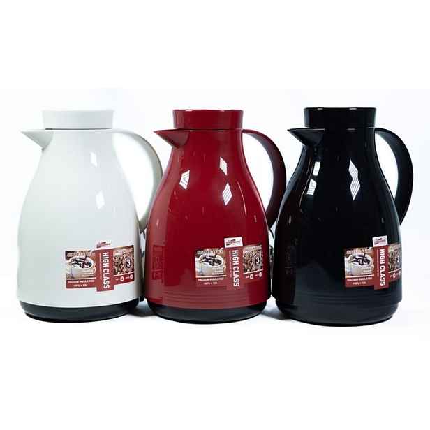 termokonvice 1,0l, 3BARVY perleť., (75100), plast/sklo