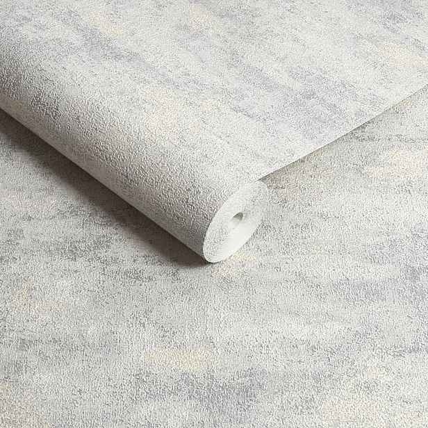 Šedá tapeta s strukturou betonu, vinyl na papíře, tapeta do pokoje