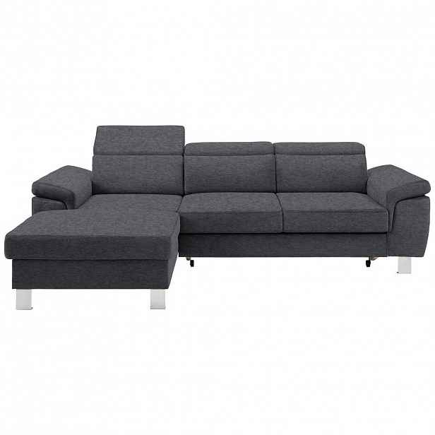Xora ROHOVÁ SEDAČKA, textil, šedá