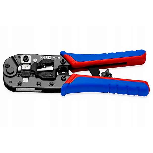 Krimpovací kleště RJ45 8P Knipex pro konektory typu Western