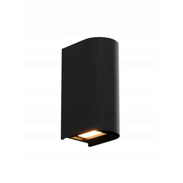 Maxlight Badia venkovní nástěnné Led svítidlo 12W IP65, černá, nastavitelné