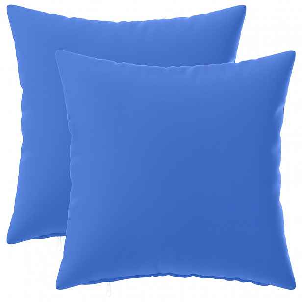 vidaXL Povlak na polštář 2 pcs HEERLEN Královská modrá 30 x 30 cm