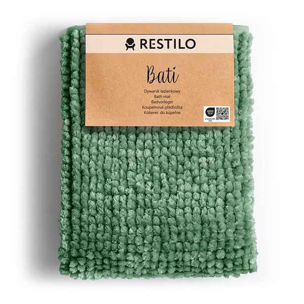 Zelená koupelnová předložka 50x70 cm Bati – Restilo