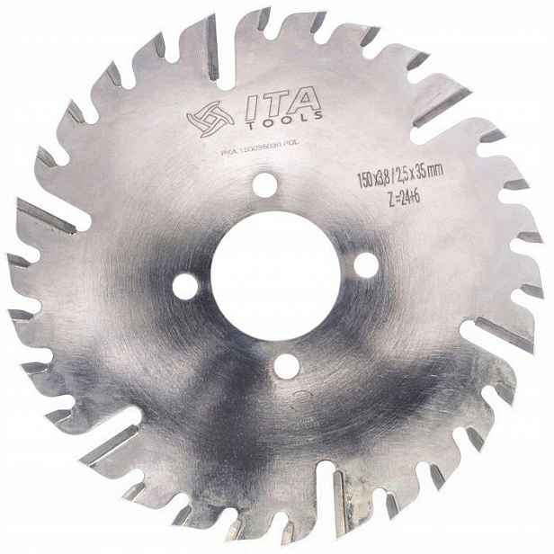 Ita Tools kapkový míč pro olepovačky 150x35x24+6Z Scm Pravý