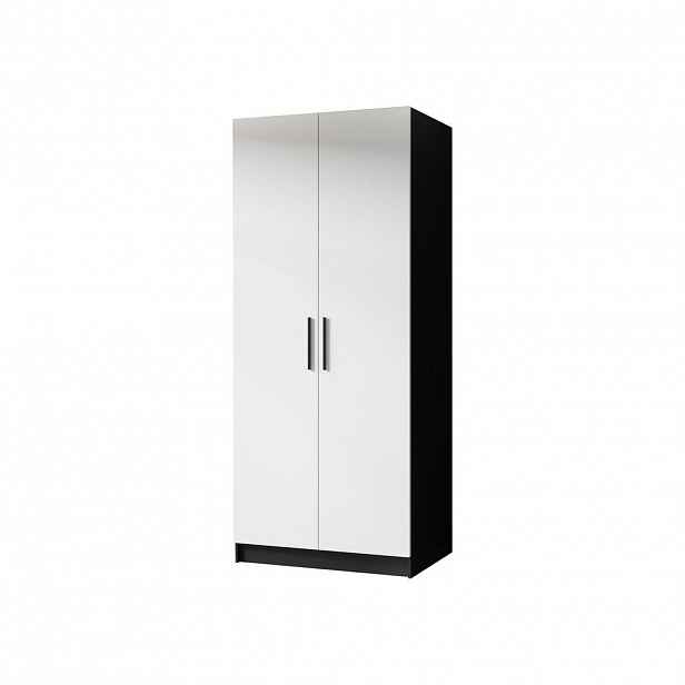 Kier Furniture ŠATNÍ SKŘÍŇ GOLD Černá & Bílá