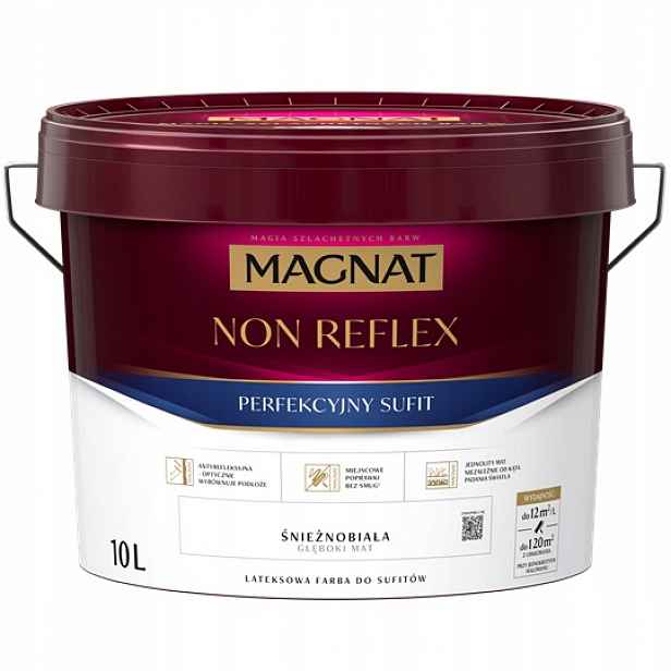 Magnat Non-reflex 10L Barva Antireflexní Bílá Sněhově Bílá