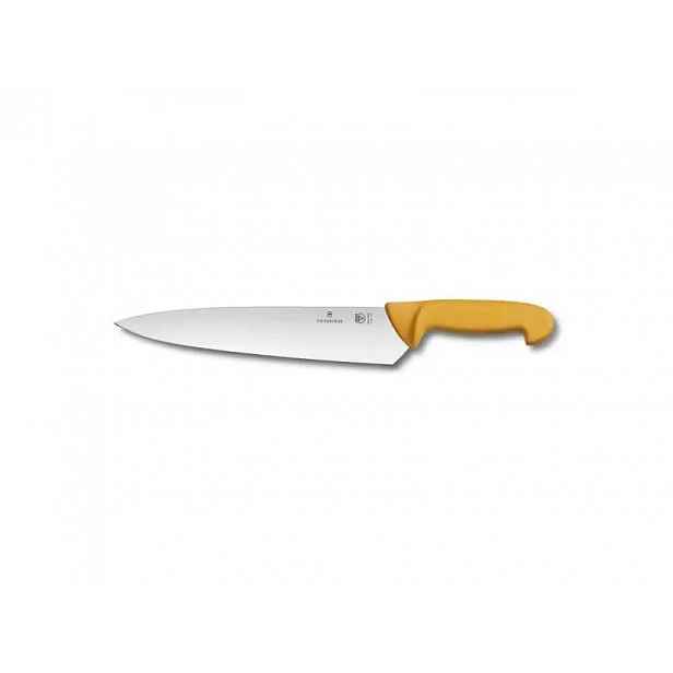 Nůž na porcování masa Victorinox Swibo 26 cm žlutý