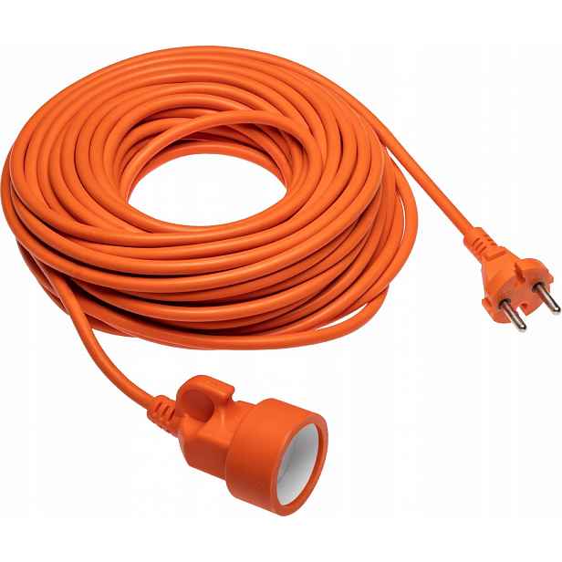 Prodlužovací Kabel Gtv 30 m 1 ks zásuvek oranžový