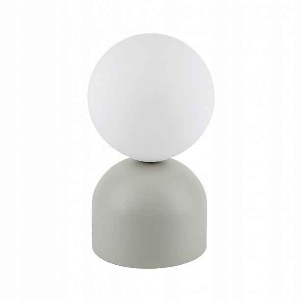 Stolní lampa Noční Béžová G9 1xG9 Ocel Sklo Miki Tk Lighting