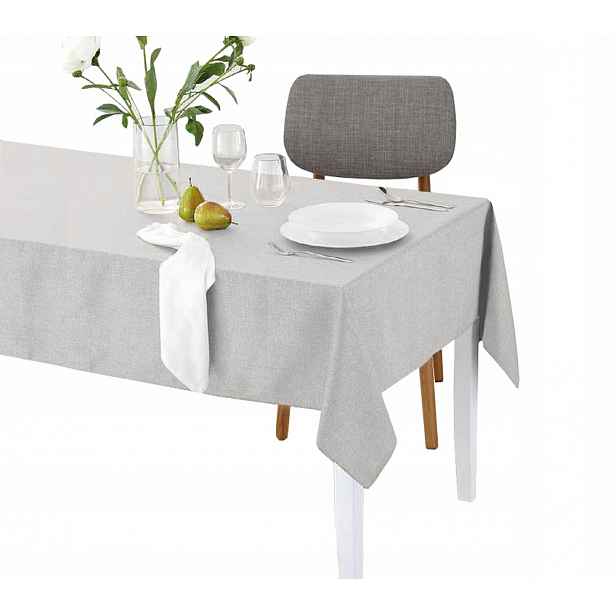 Ubrus Odolný Proti Skvrnám 160X350, Déšť Bílý, Ecru Mat