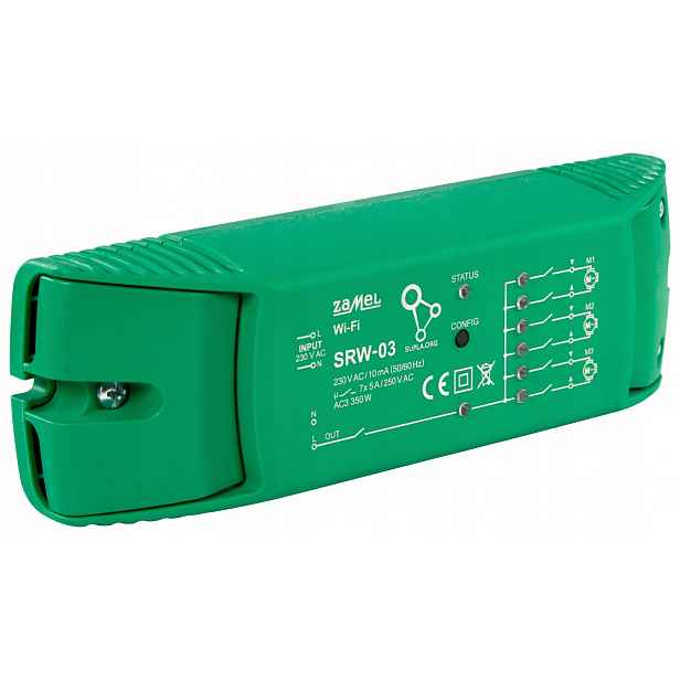 Inteligentní Ovladač Rolet SRW-03 Wi-Fi, 230V Ac Zamel