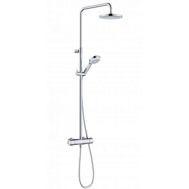 Kludi Dive - Sprchový set s termostatem, průměr 20 cm, 3 proudy, chrom 6807905-00