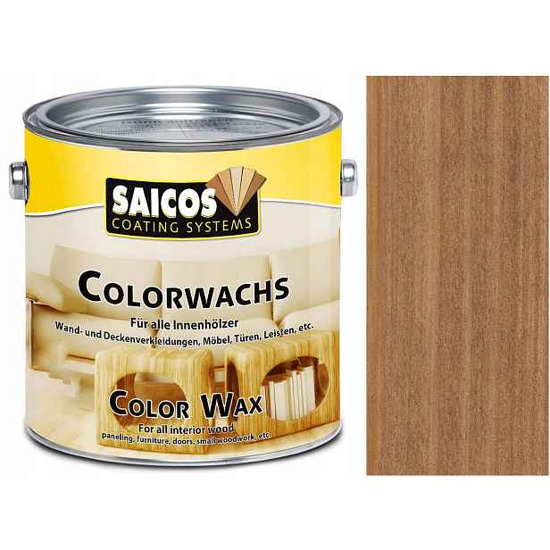 Saicos Colorwachs Vosk Barevný Ořech 3081 0,75L