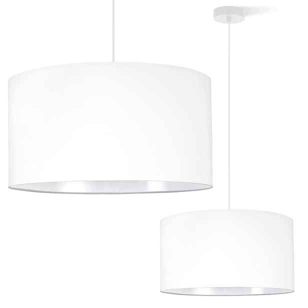 Závěsná Stropní Lampa Gyrndol S Bílým Stínítkem Do Obývacího Pokoje Ložnice Kuchyně