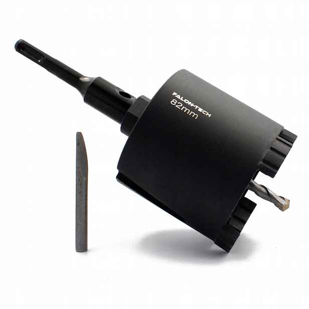 Korunkový Vrták 82 mm /4 M16 Sds+ Vrták Do Betonu Silikátové Cihly