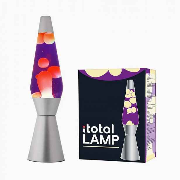 Lávová lampa Lava Lawa XL1799 Fialová magmatická 36 cm Itotal