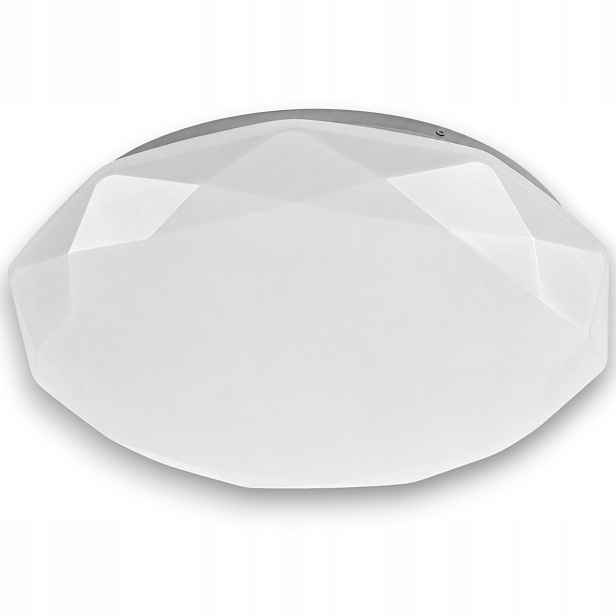 Led lampa do koupelny stropní svítidlo koupelnová Led stropní 48W IP54 bílý diamant
