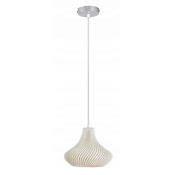 Závěsná lampa s ozdobným bílým stínidlem 1xE14 25W Tiana Rabalux