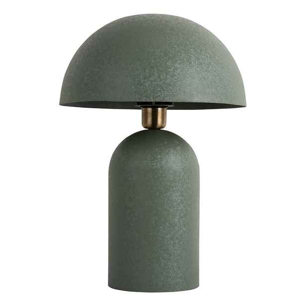 Zelená stolní lampa s kovovým stínidlem (výška 43 cm) Boaz – Leitmotiv