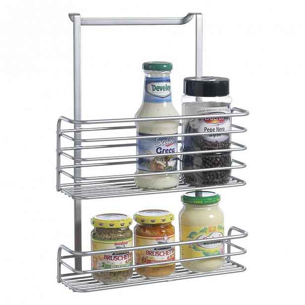 Závěsný dvoupatrový košík Metaltex Galileo