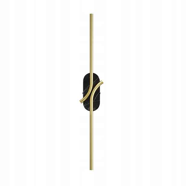 Zlatá nástěnná lampa z černého mramoru Renaissance Led 6W Maytoni