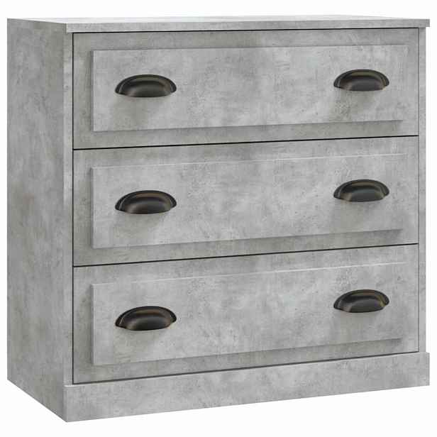 vidaXL Příborník betonově šedý 70 x 35,5 x 67,5 cm kompozitní dřevo