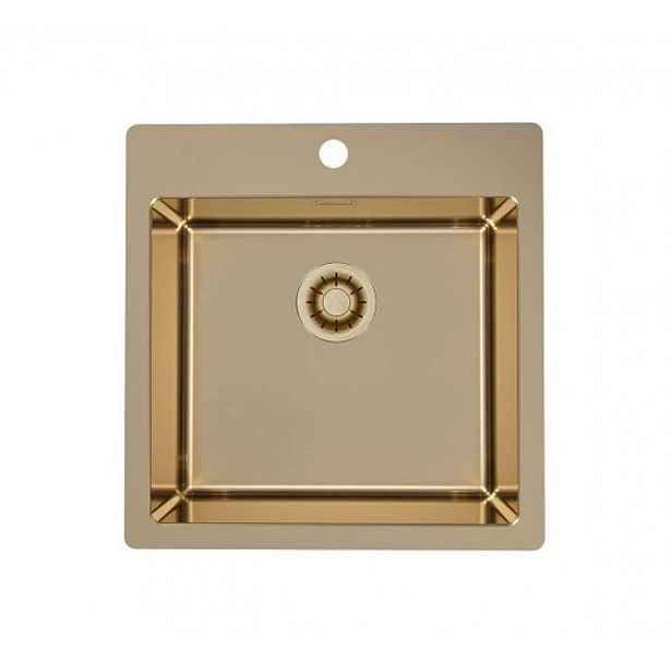 Alveus Pure Monarch - Dřez 52x53 cm, Quick-Close, bronze 1149629